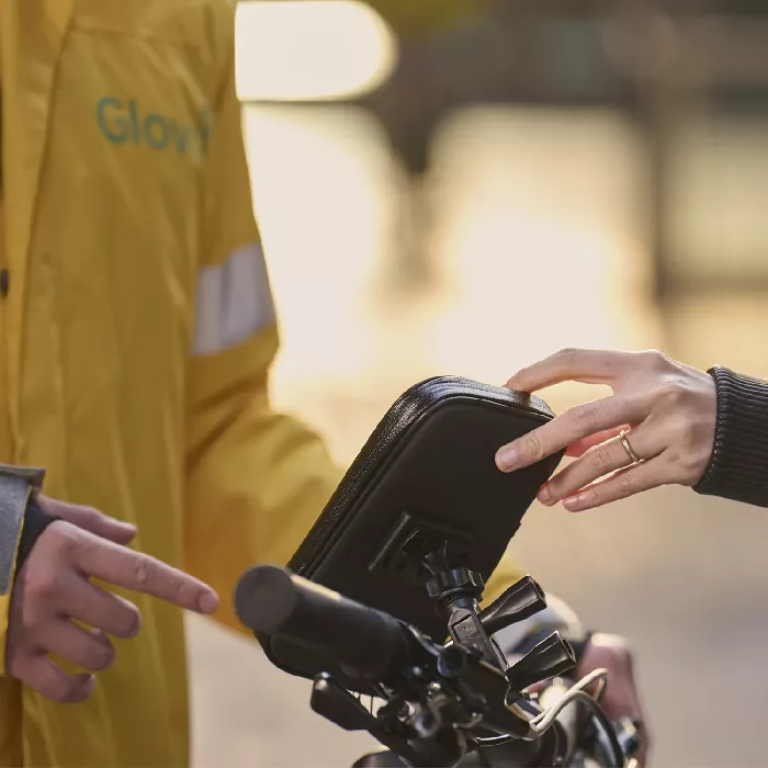 Support de téléphone portable pour vélos-mobiles