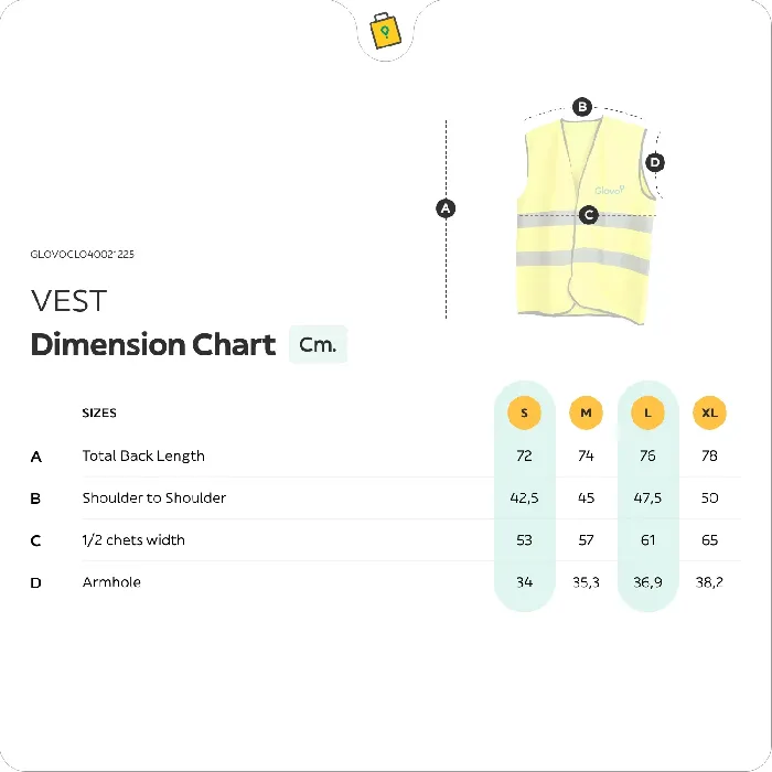 Gilet Glovo