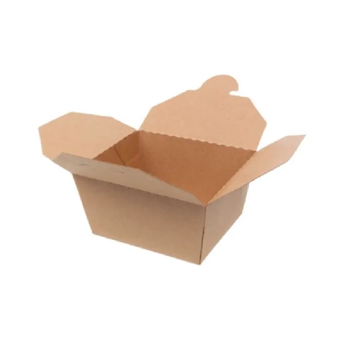 Caja carton kraft biopack® 650cc 110x90x64mm