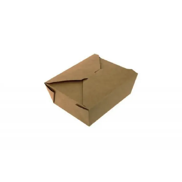 Caja kraft biopack® 1800cc 21,5x16x6,4cm