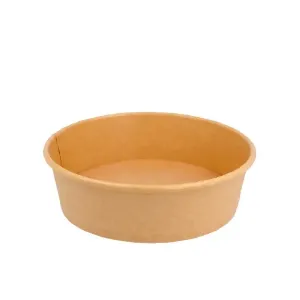 Bote carton kraft 500cc ø150x128x45mm