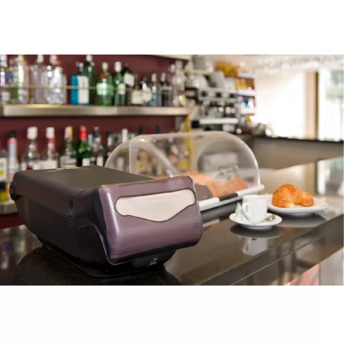 Servilletas ecolabel 1 capa 'master servis' 23 g/m2 33x33 cm natural tissue reciclado (4800 unid.)