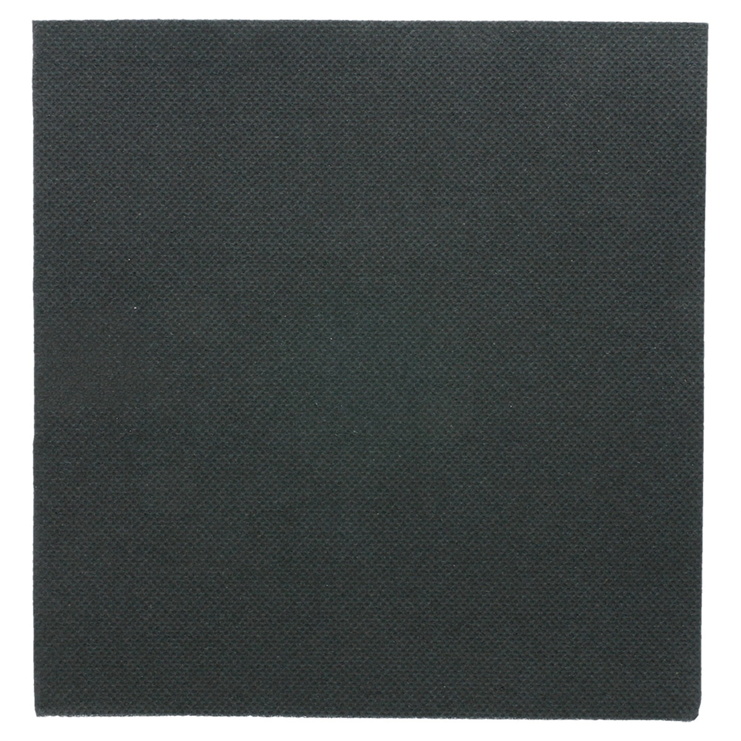 Tovaglioli ecolabel 'double point' 18 g/m2 33x33 cm nero tissue (1200 unità)