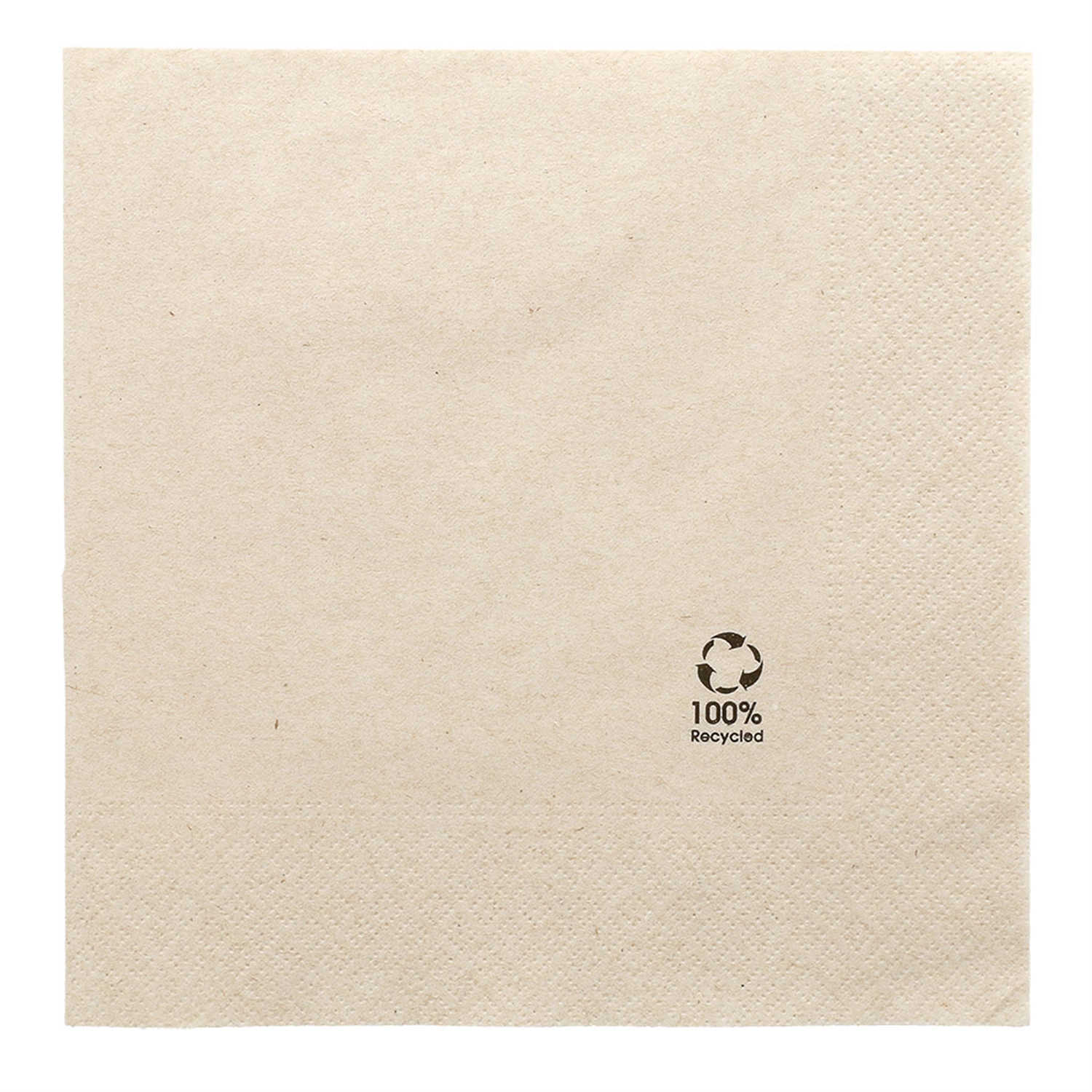 Guardanapos ecolabel 2 folhas  18 g/m2 39x39 cm natural tissue reciclado (1600 unidade)