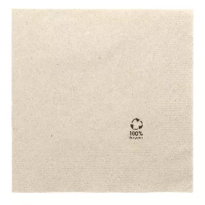 Guardanapos ecolabel 2 folhas  18 g/m2 39x39 cm natural tissue reciclado (1600 unidade)