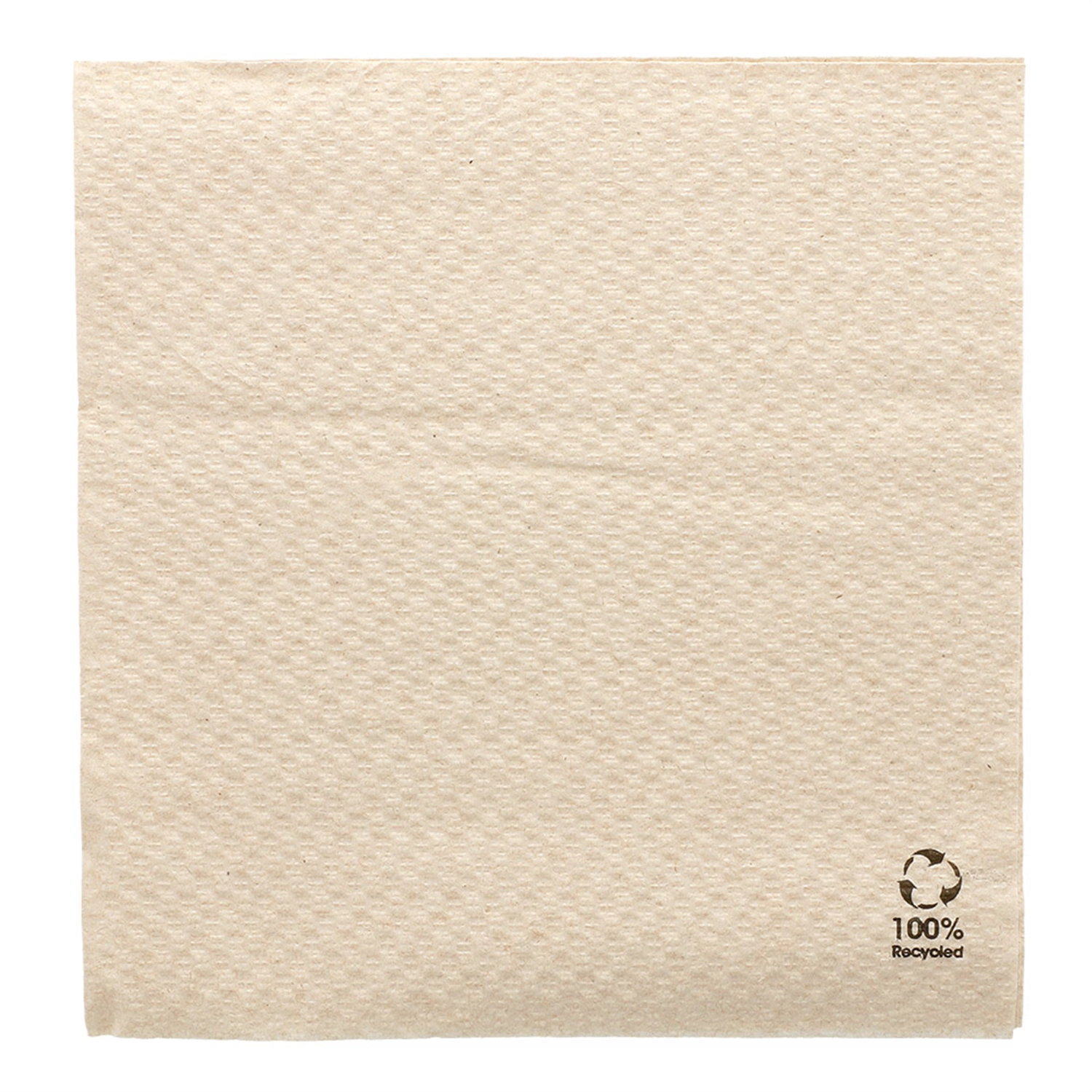 Guardanapos ecolabel 1 folha  23 g/m2 33x33 cm natural tissue reciclado (3000 unidade)