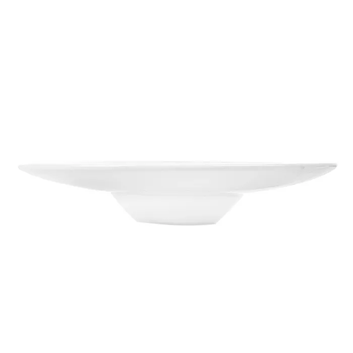 Piatti "gran ala"  ø 28,5 cm bianco porcellana (12 unità)