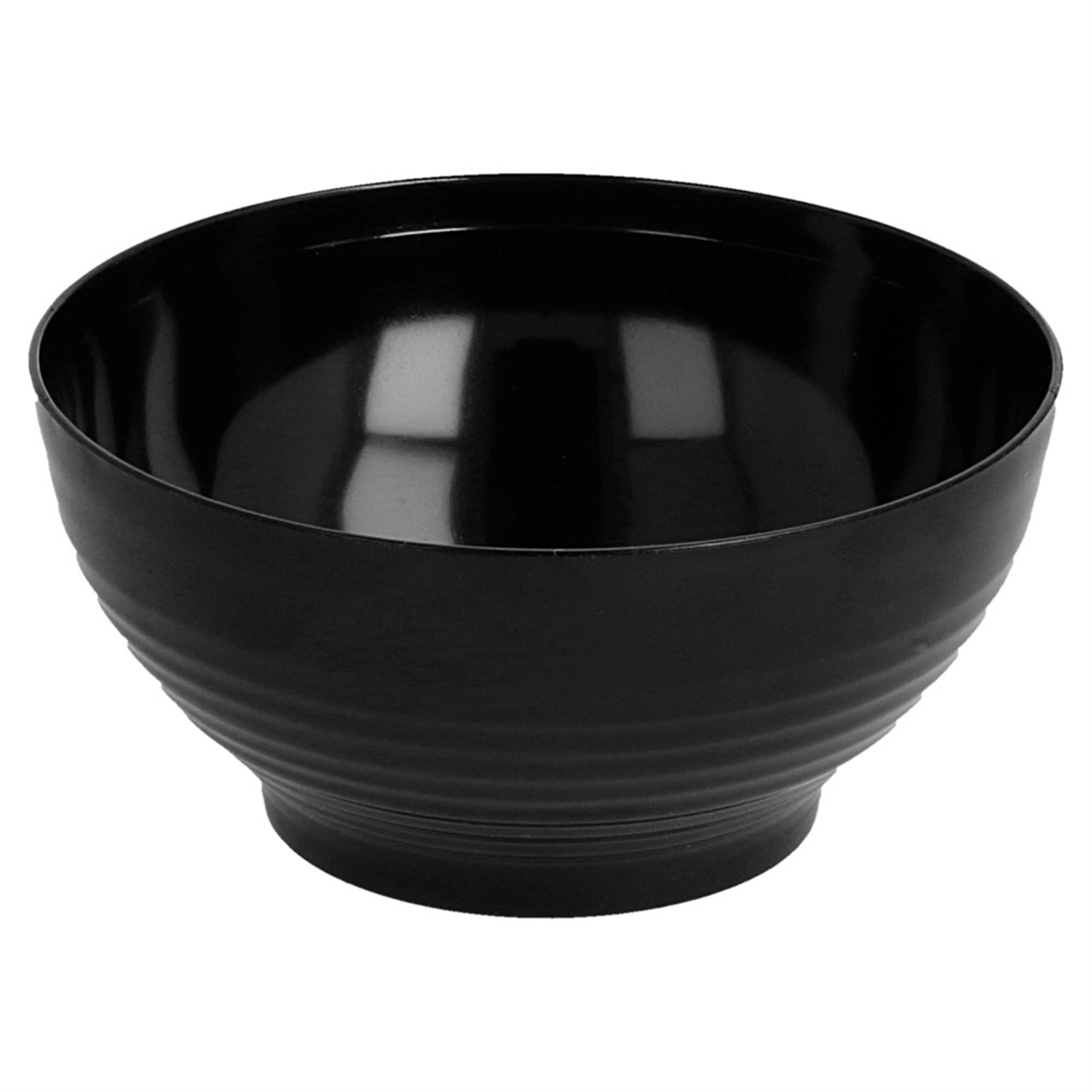 Contenitori aperitivo "ciotola"  83 ml ø 7,2x3,5 cm nero ps (720 unità)