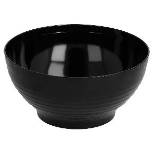 Contenitori aperitivo "ciotola"  83 ml ø 7,2x3,5 cm nero ps (720 unità)