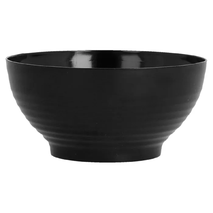 Contenitori aperitivo "ciotola"  83 ml ø 7,2x3,5 cm nero ps (720 unità)