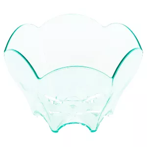 Contenitori aperitivo "ciotola"   ø 6,3x4,4 cm verde acqua ps (600 unità)