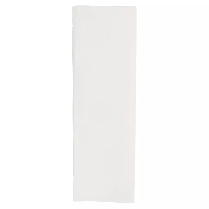 Bolsas cubiertos + servilleta "flores" 'just in time open' , 90 + 10pe g/m2 8,5x19,5 cm blanco airlaid (250 unid.)