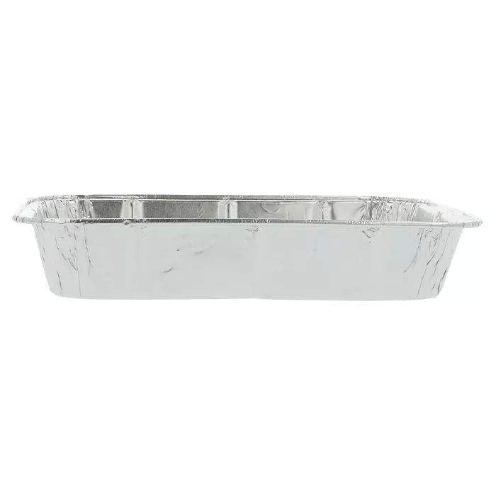 Vaschetta rettangolare 550 ml 18,8x13,2x3 cm alluminio (1600 unità)
