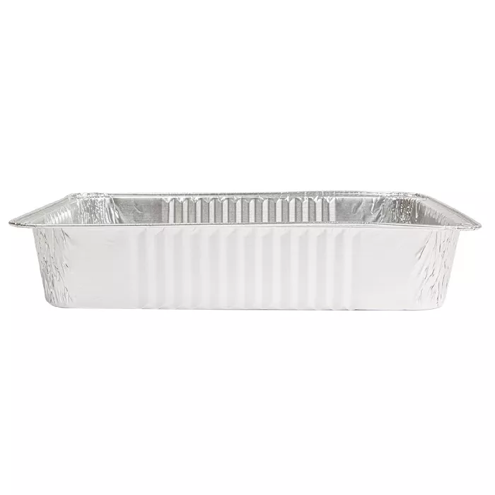 Contenitore rettangolare 2100 ml 26,7x20,9x5 cm alluminio (600 unità)
