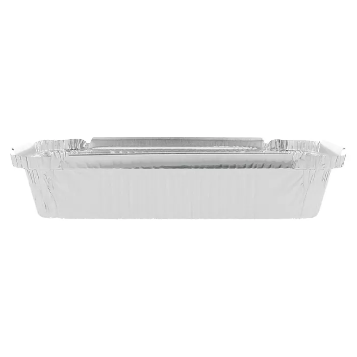Vaschetta rettangolare 550 ml 19,2x14x3 cm alluminio (100 unità)
