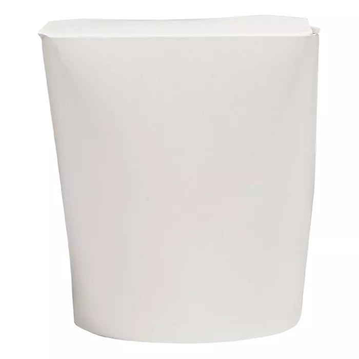 Ricipienti multiuso per microonde 960 ml 305 + 18 pe g/m2 ø9x10,8 cm bianco cartone (50 unità)
