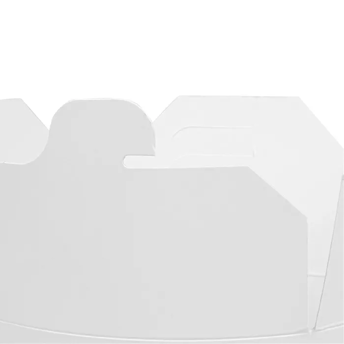 Ricipienti multiuso per microonde 960 ml 305 + 18 pe g/m2 ø9x10,8 cm bianco cartone (50 unità)
