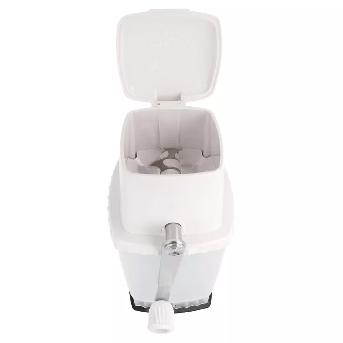 Trituradora de hielo manual  15x12x24,5 cm blanco pp (1 unid.)