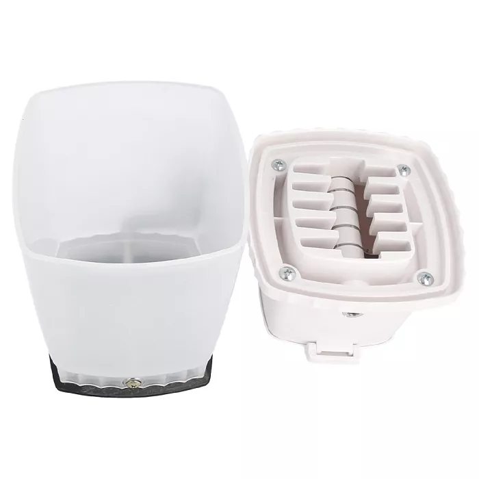 Trituradora de hielo manual  15x12x24,5 cm blanco pp (1 unid.)