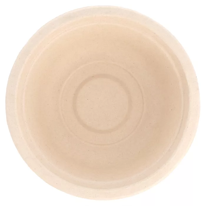 Ciotole 'bionic' 350 ml ø 13,5x4,6 cm naturale bagassa (1200 unità)