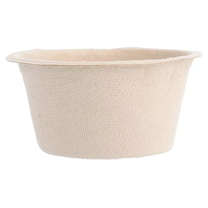 Potes 'bionic' 55 ml ø 6x3 cm natural bagaço (1000 unidade)