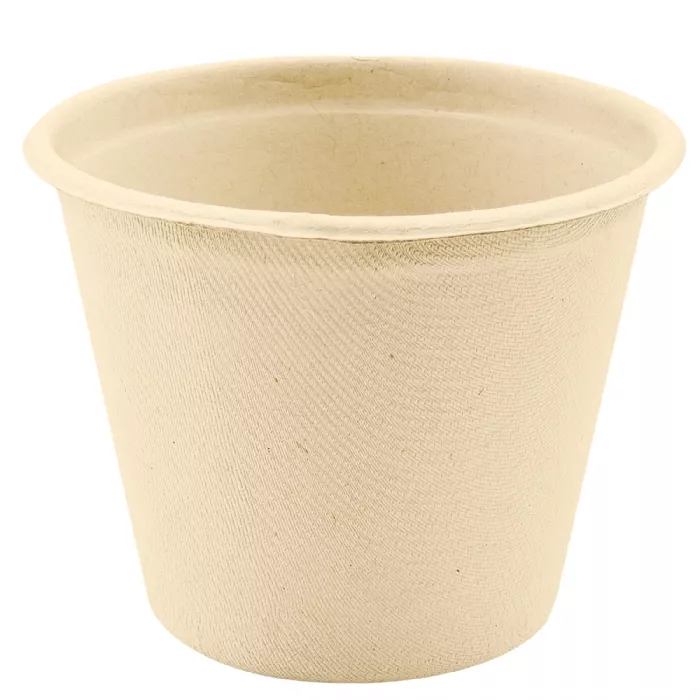 Ciotole 'bionic' 425 ml ø 10,5x8,3 cm naturale bagassa (600 unità)