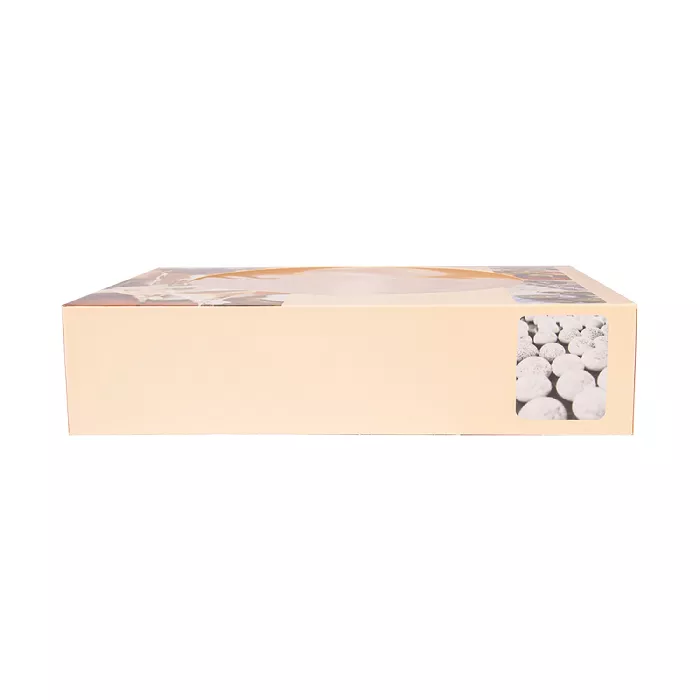 Cajas catering ventana  325 g/m2 35x25x8 cm cuatricromía cartón (50 unid.)