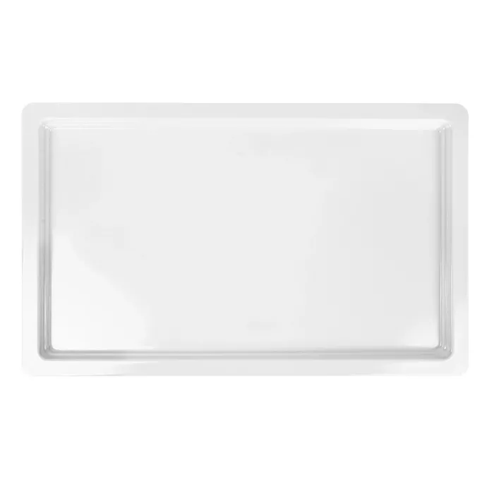 Contenitore gn 1/1  53 x 32 x 2 (h) cm bianco melamina (6 unità)