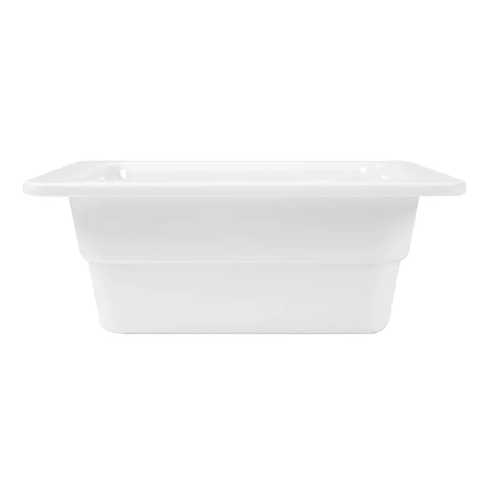 Contenitore gn 1/6  6,5 (h) cm bianco melamina (6 unità)