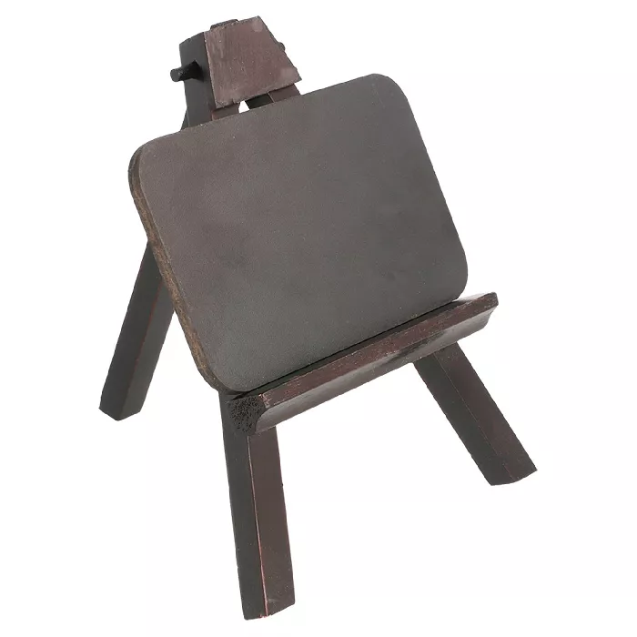Piccolo cavalleto + lavagna  11x15,5 cm legno (1 unità)