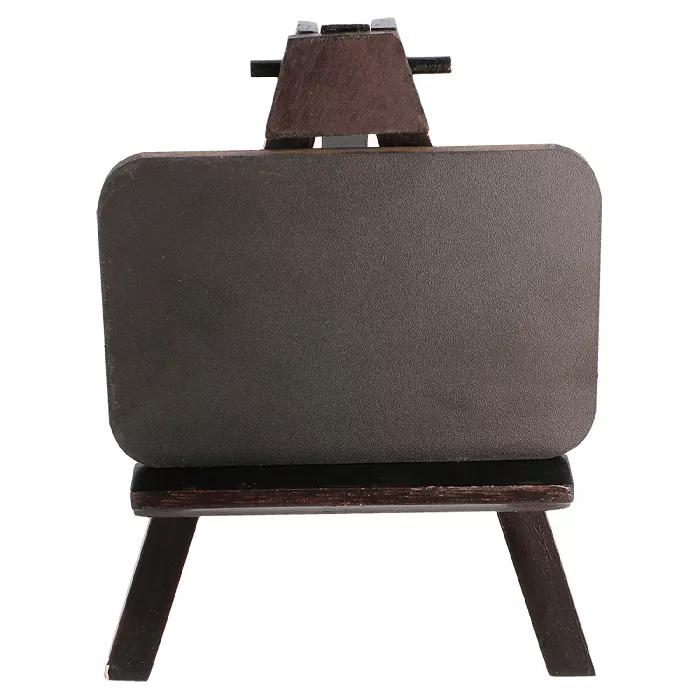 Piccolo cavalleto + lavagna  11x15,5 cm legno (1 unità)