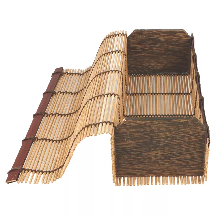 Caixas de bambú  23x8x6 cm natural bambú (24 unidade)