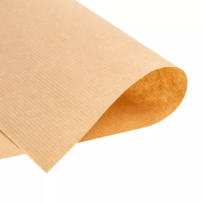 Mantelines flexo  60 g/m2 31x43 cm natural kraft verjurado (2000 unid.)