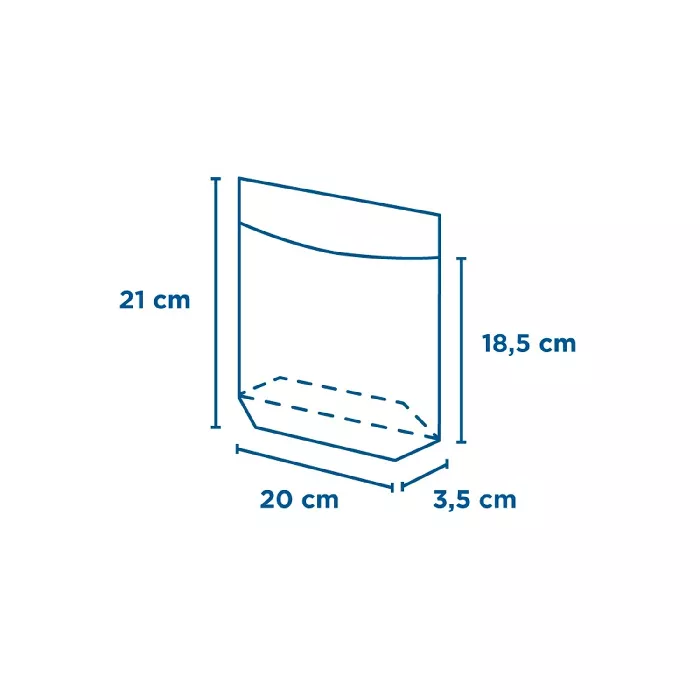 Sobres con base y ventana autoadhesiva 'turtle pack' 50 g/m2 + 15 pp 20+3,5x21/18,5 cm natural kraft (100 unid.)