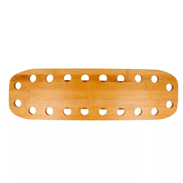 Espositore 20 coni  50x14,7x9 cm naturale bambù (1 unità)