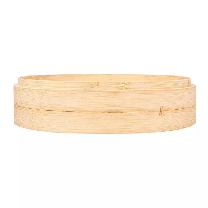 Recipientes maxi dim-sum  ø 30x6 cm natural bambú (4 unidade)