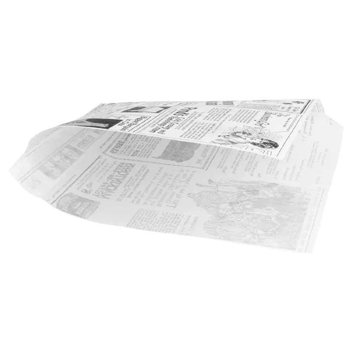 Papel antigrasas abierto 2 lados times 35 g/m2 16x16,5 cm blanco perg. antigrasas (500 unid.)