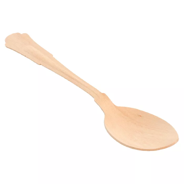Cucchiai 'wood' classic  19,3 cm naturale legno (100 unità)