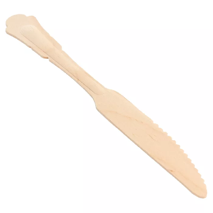 Cuchillos 'wood' classic  20,4 cm natural madera (100 unid.)
