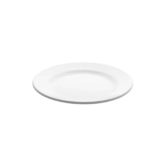 Piatti 'asami ware'  ø 18x2,1 cm bianco melamina (12 unità)