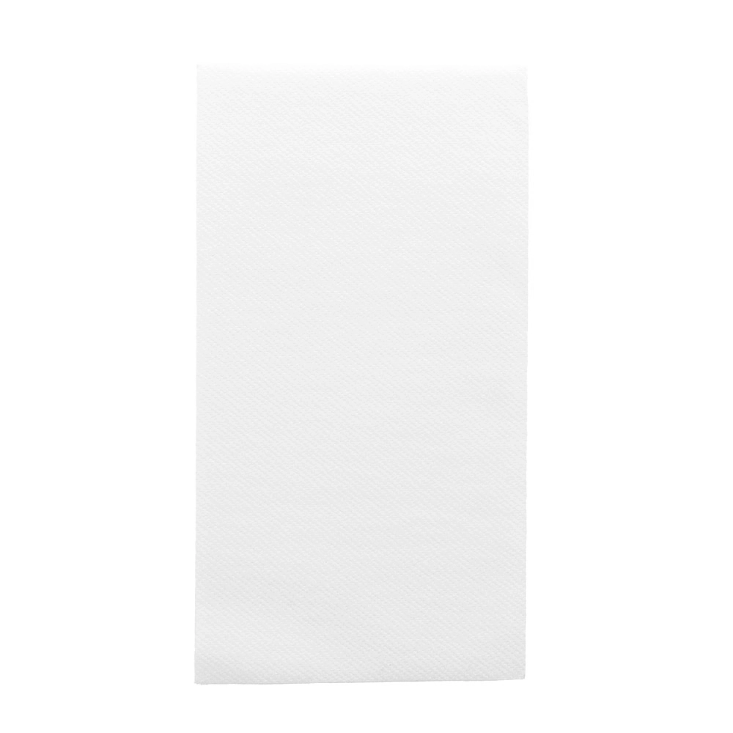 Guardanapos dobrados 1/8  55 g/m2 40x40 cm branco airlaid (750 unidade)