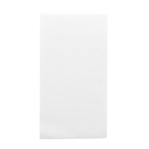 Servilletas plegado 1/8  55 g/m2 40x40 cm blanco airlaid (750 unid.)