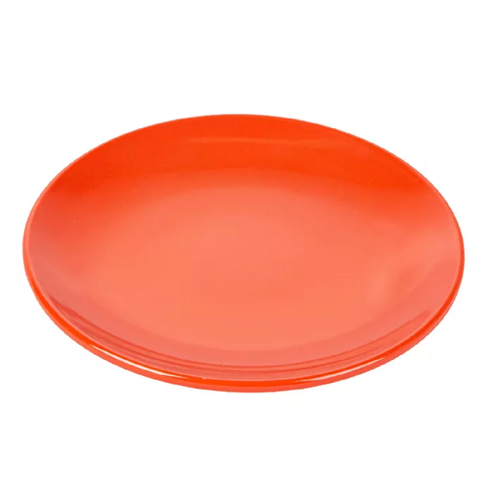 Piatti 'asami ware'  ø 23 cm rosso melamina (12 unità)