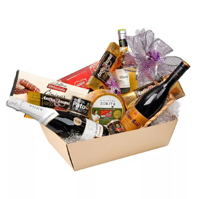 Cestas microcanal  382 g/m2 39x30x13 cm kraft (20 unid.)