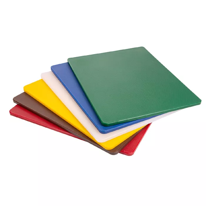 Set di 6 taglieri in 6 colori  40x30x1 cm colori varie ldpe (1 unità)