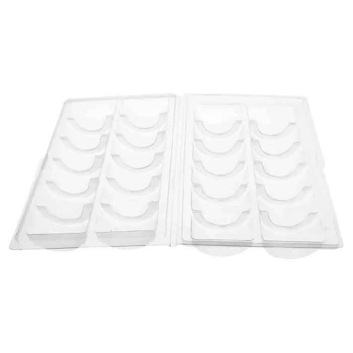 Blisters 12 macarons  13,3x22,5x5 cm transparente pet (75 unid.)
