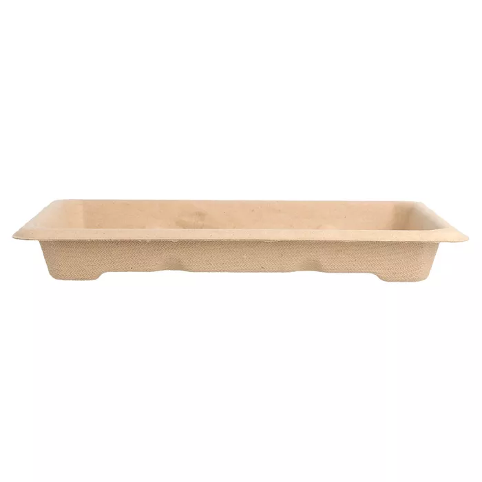 Scatole sushi 'bionic'  16,5x11,5x1,5 cm naturale bagassa (1000 unità)