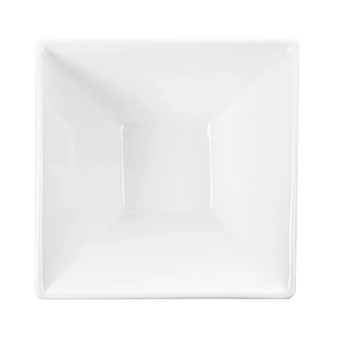 Ciotole quadrati 300 ml 12,2x6 cm bianco porcellana (6 unità)