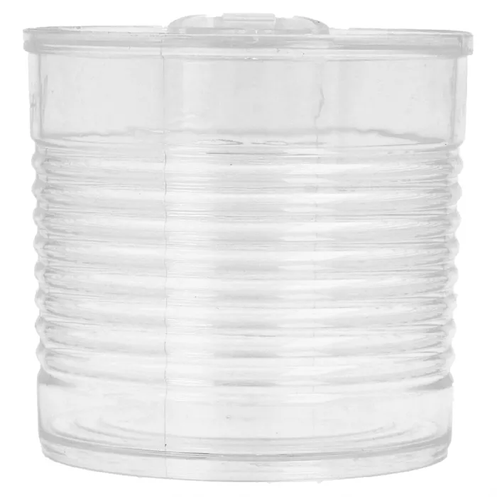 Embalagens para aperitivos "pote de conserva"  220 ml ø 7,4x7,2 cm transparente ps (100 unidade)