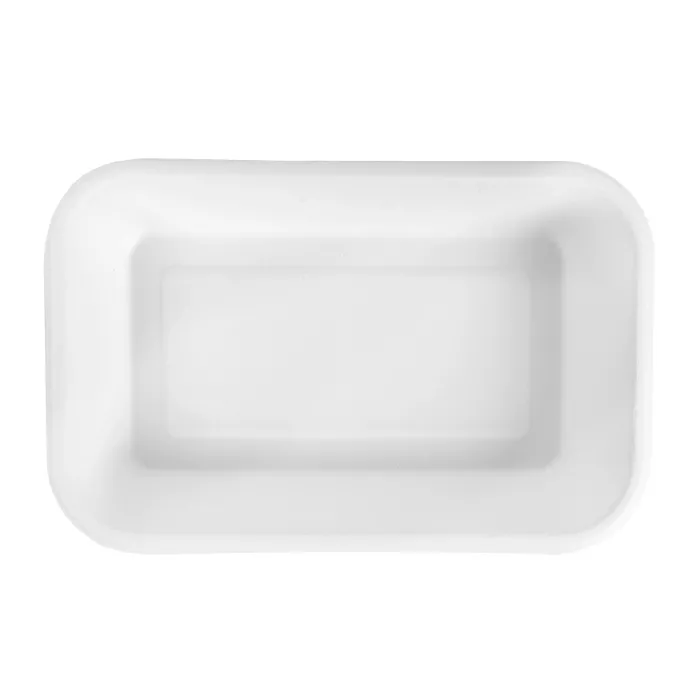 Bandejas 'bionic' 710 ml 21,5x14x3,7 cm blanco bagazo (600 unid.)